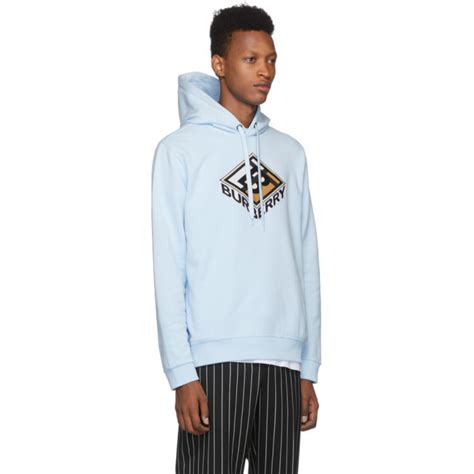 burberry albi hoodie|Burberry: Blue Logo Albi Hoodie .